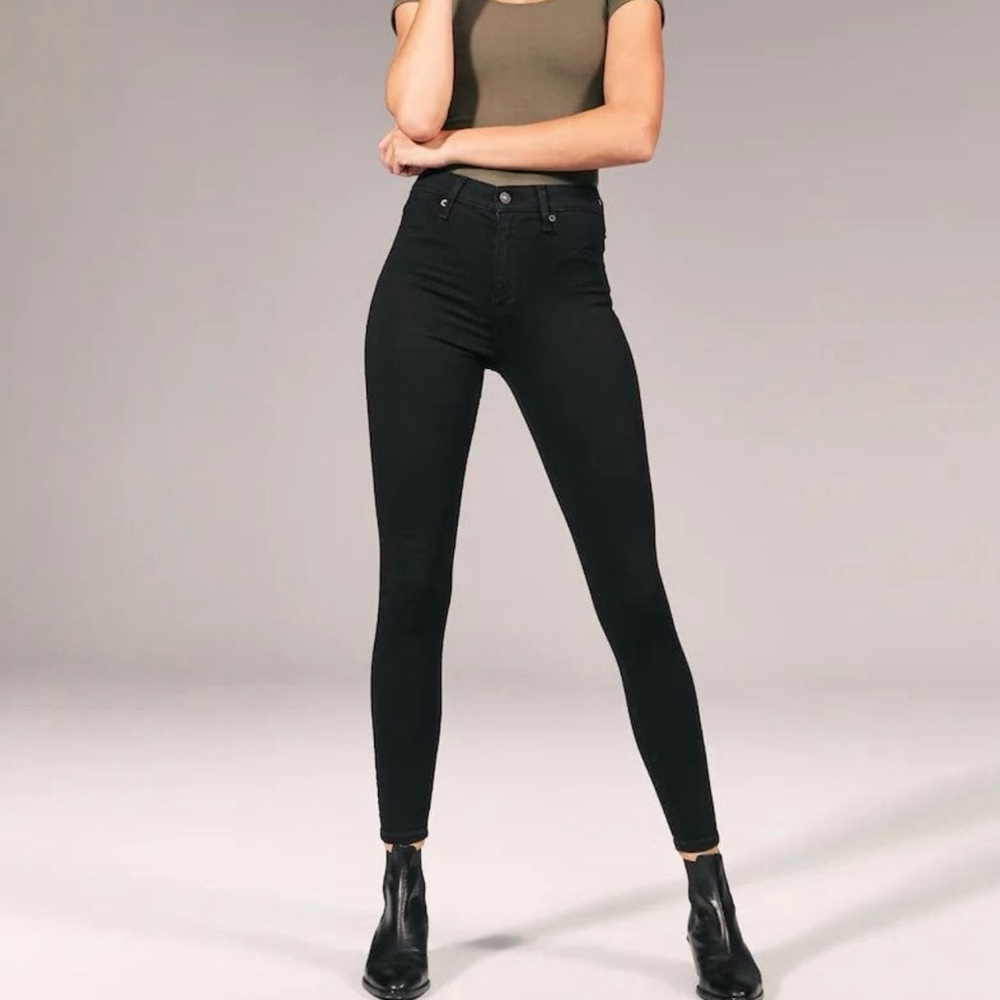Abercrombie & Fitch Jean Leggings High Rise